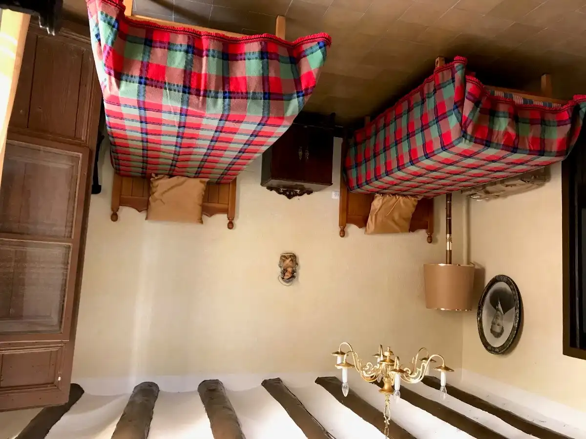 Schlafzimmer von Einfamilien-Reihenhaus zum Verkauf in La Cañada de Verich mit Abstellraum, Möbliert und Ofen