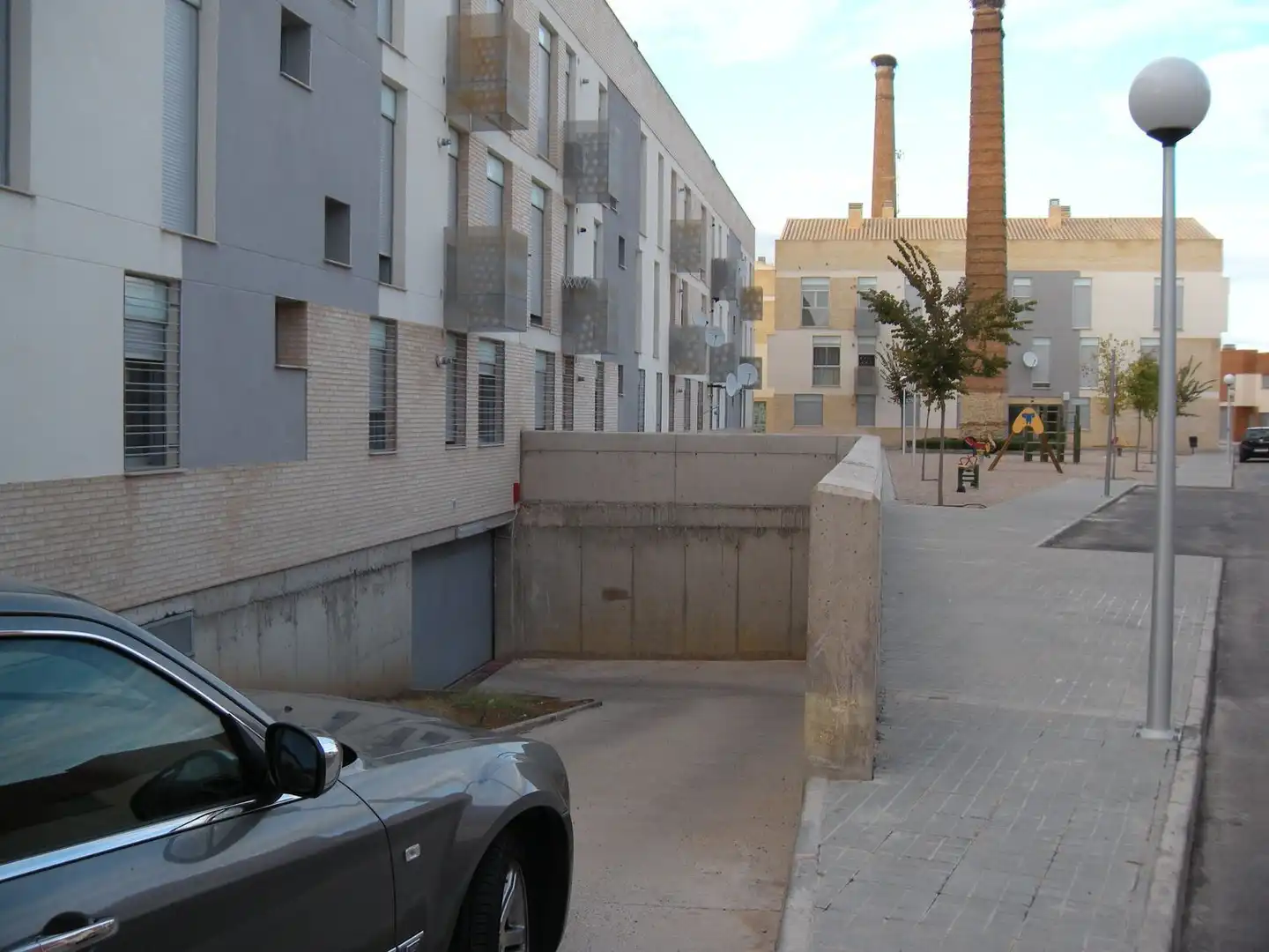 Vista exterior de Garatge en venda en Malagón