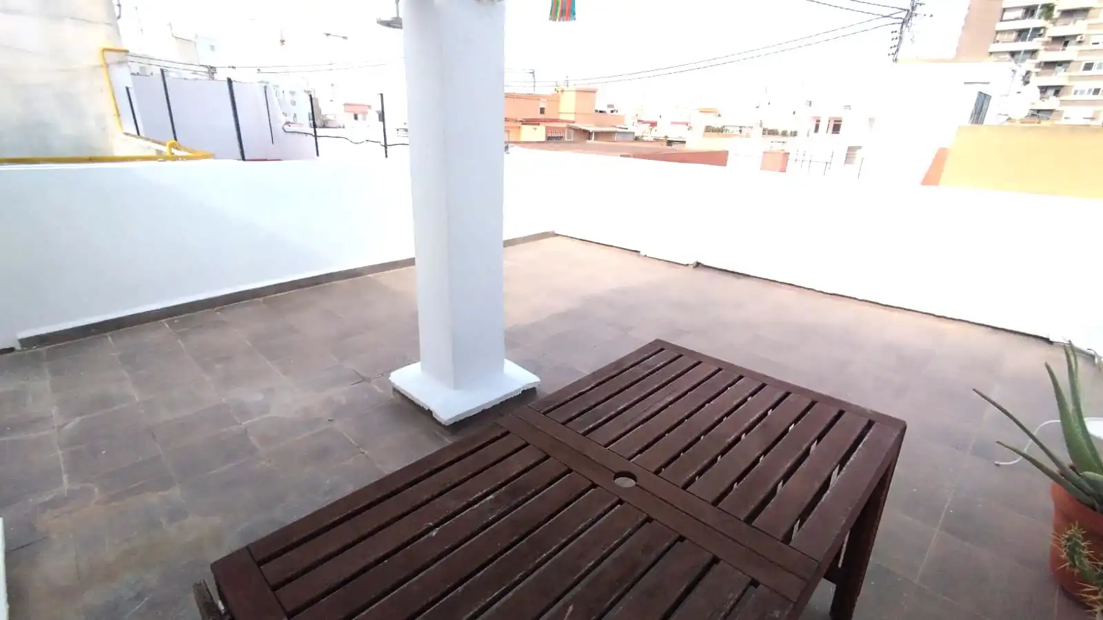 Terraza de Ático de alquiler en Valencia con Aire acondicionado, Terraza y Horno