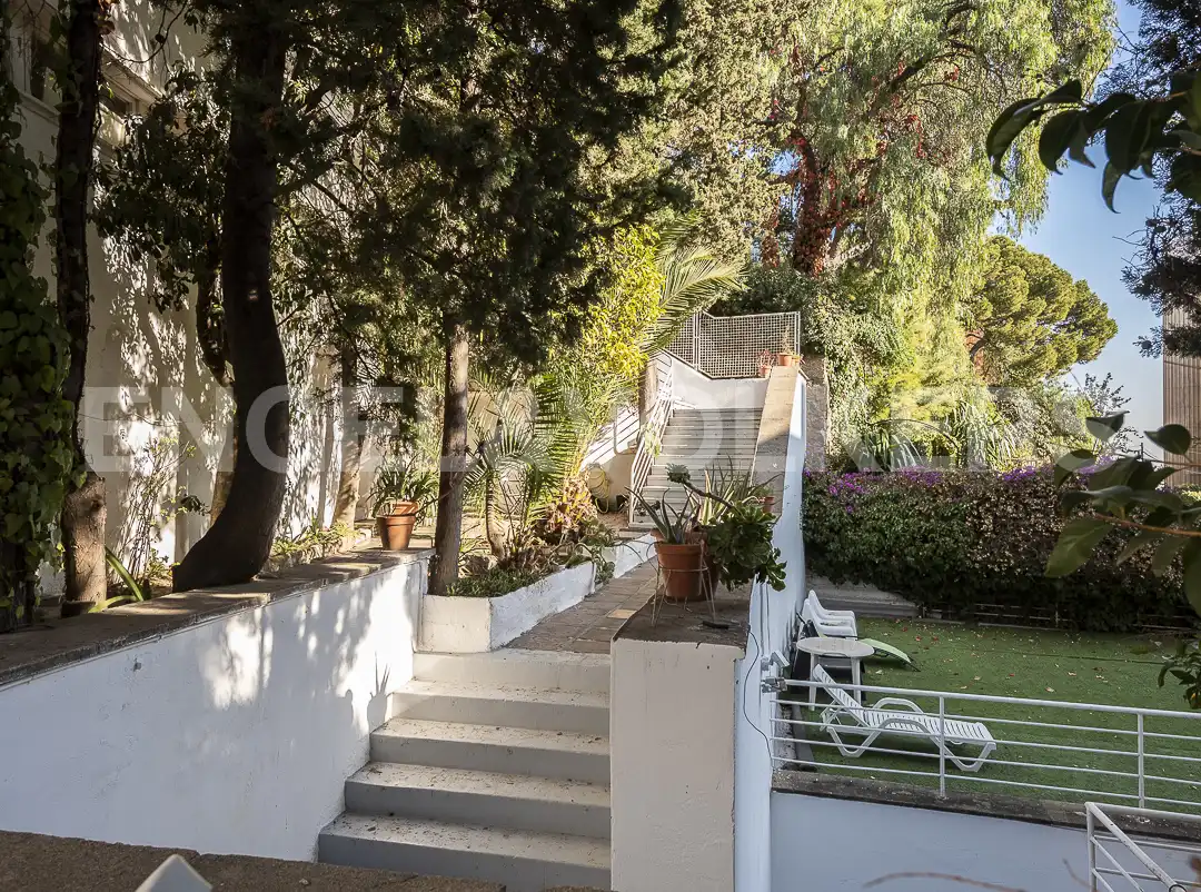 Jardí de Casa o xalet en venda en Barcelona amb Calefacció, Jardí privat i Terrassa