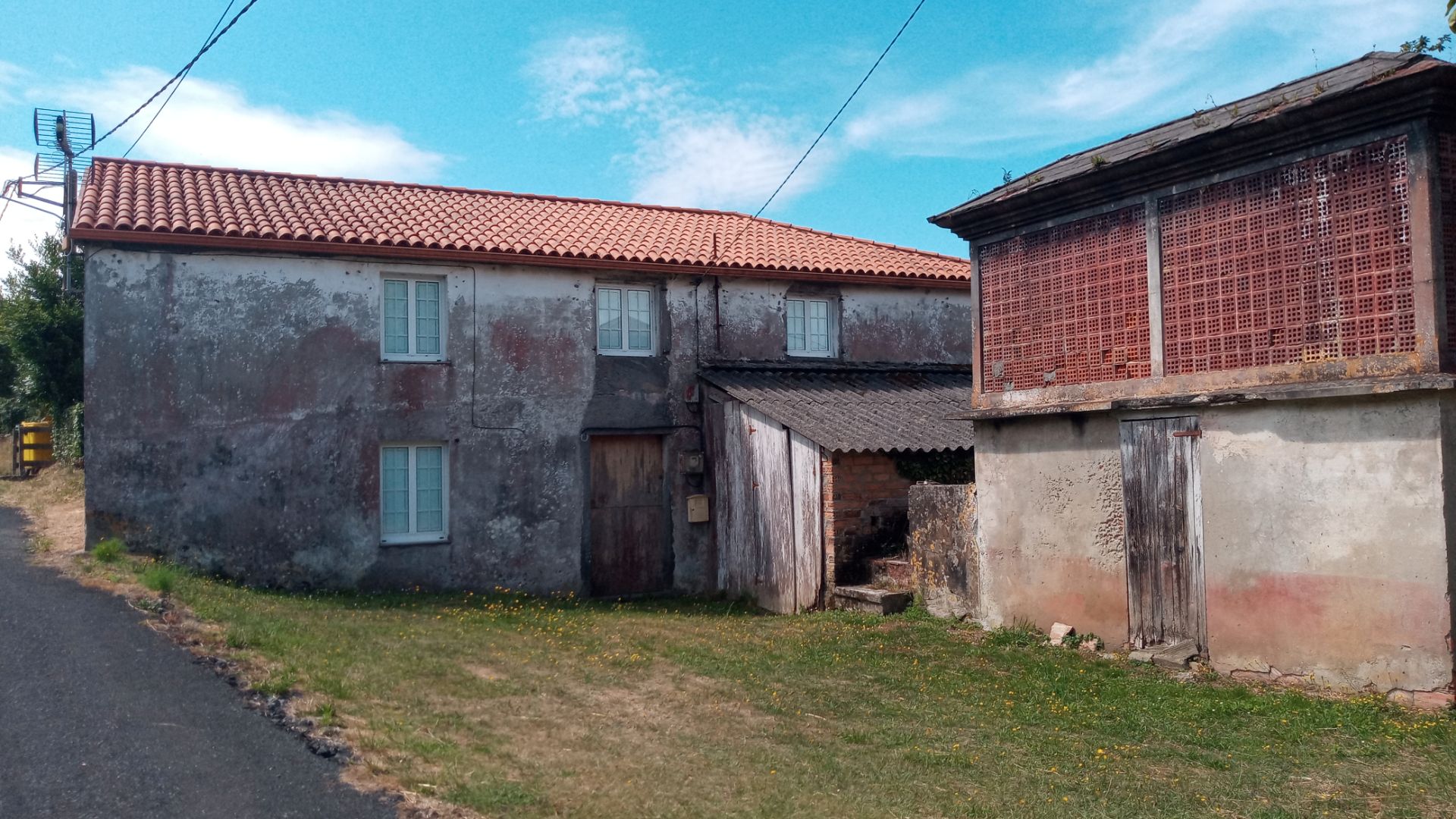 Exterior view of House or chalet for sale in San Sadurniño  with Private garden and Parquet flooring