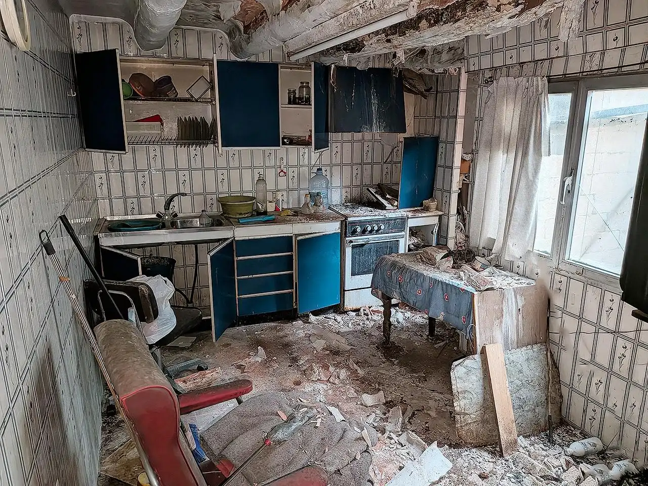 Cuina de Casa o xalet en venda en Ulldecona amb Balcó