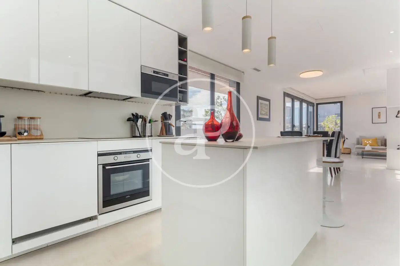 Cocina de Ático en venta en Valencia con Aire acondicionado, Calefacción y Terraza
