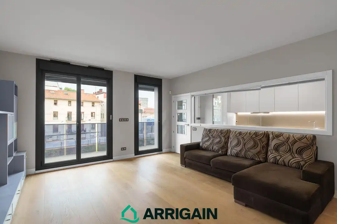 Sala de estar de Piso en venta en Donostia - San Sebastián  con Calefacción, Terraza y Trastero