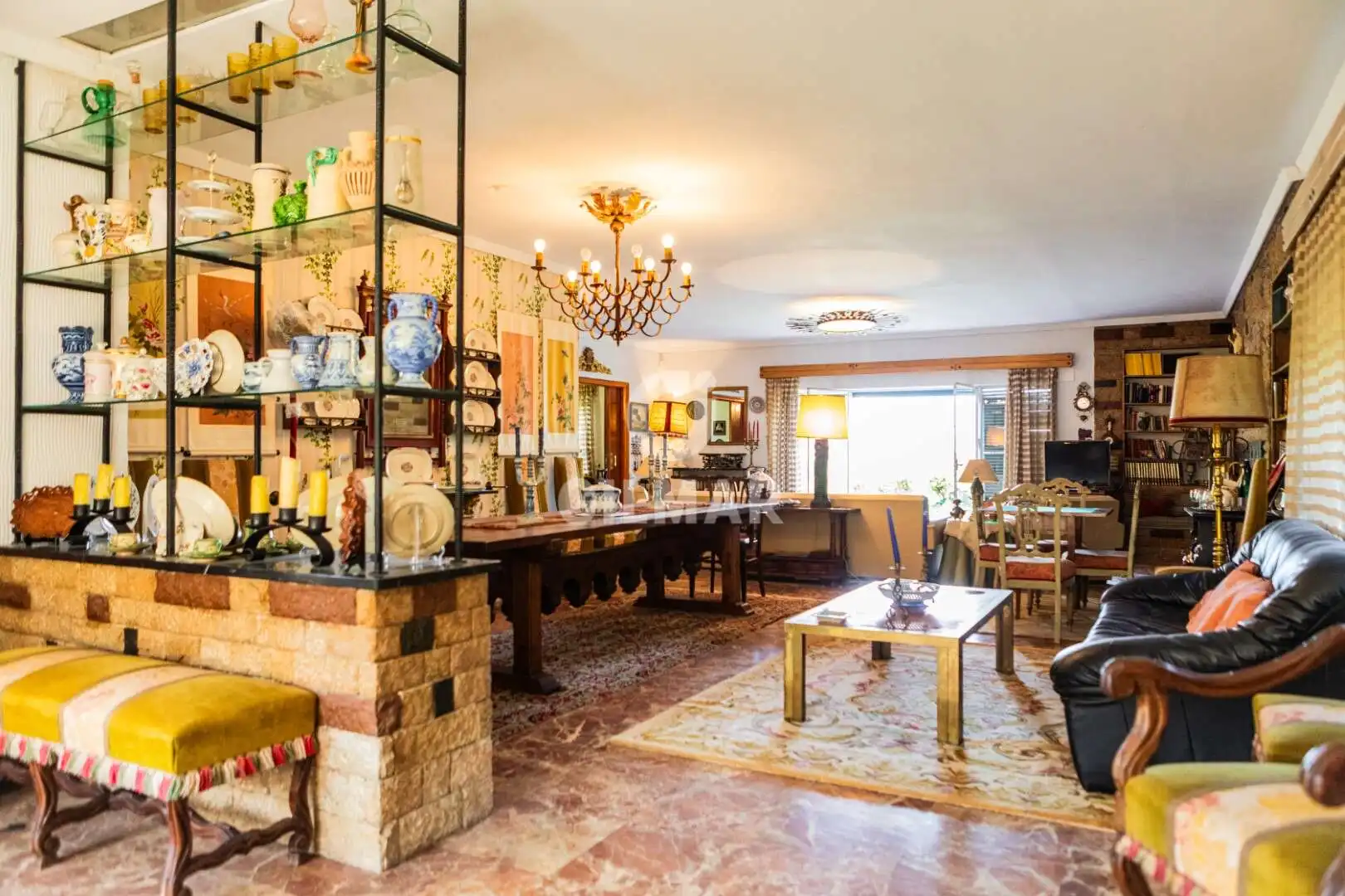 Sala de estar de Casa o chalet en venta en Collado Villalba con Calefacción, Jardín privado y Piscina