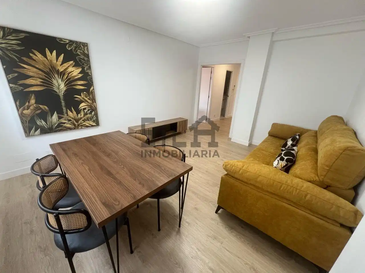 Exterior view of Flat for rent in Ourense Capital   with Heating, Furnished and Balcony