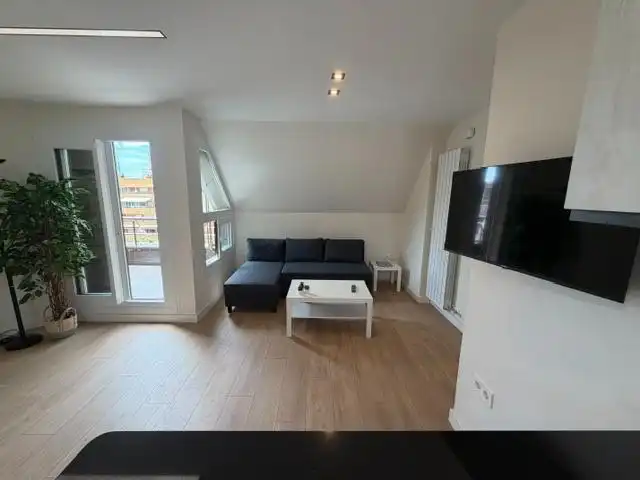 Living room of Attic for rent in León Capital   with Heating, Terrace and Furnished