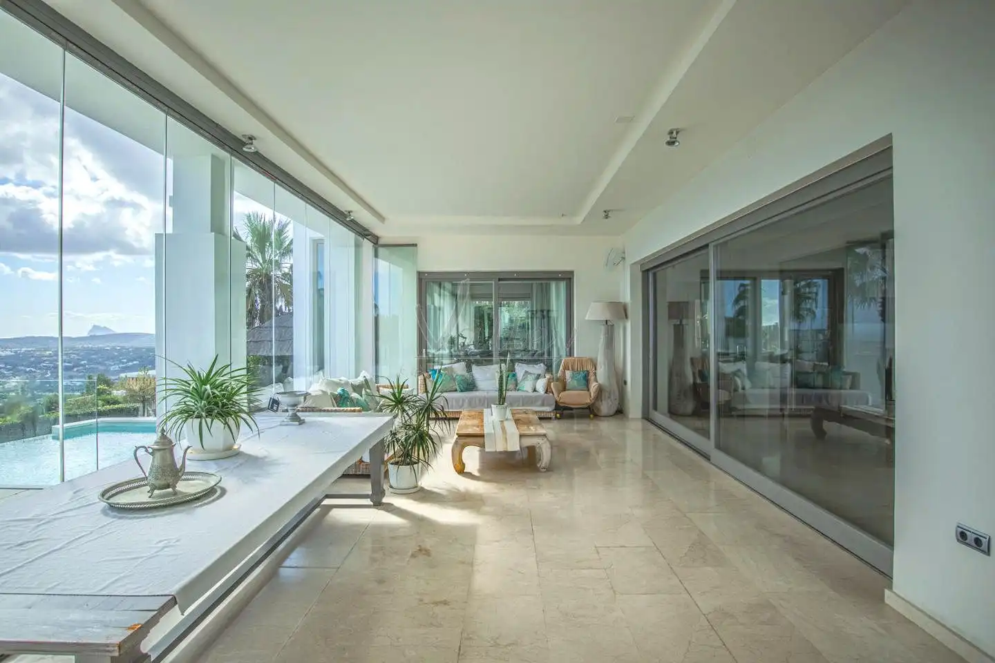 Terraza de Casa o chalet de alquiler en Sotogrande con Aire acondicionado, Jardín privado y Terraza