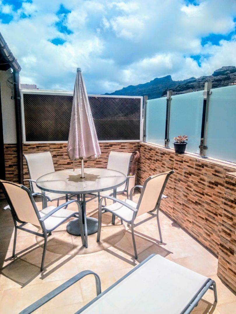 Terrasse von Maisonette zum Verkauf in Mogán mit Terrasse