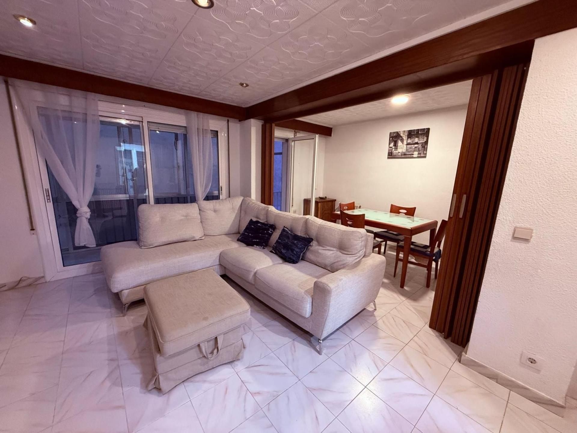 Living room of Flat for sale in Canet de Mar  with Air Conditioner and Balcony