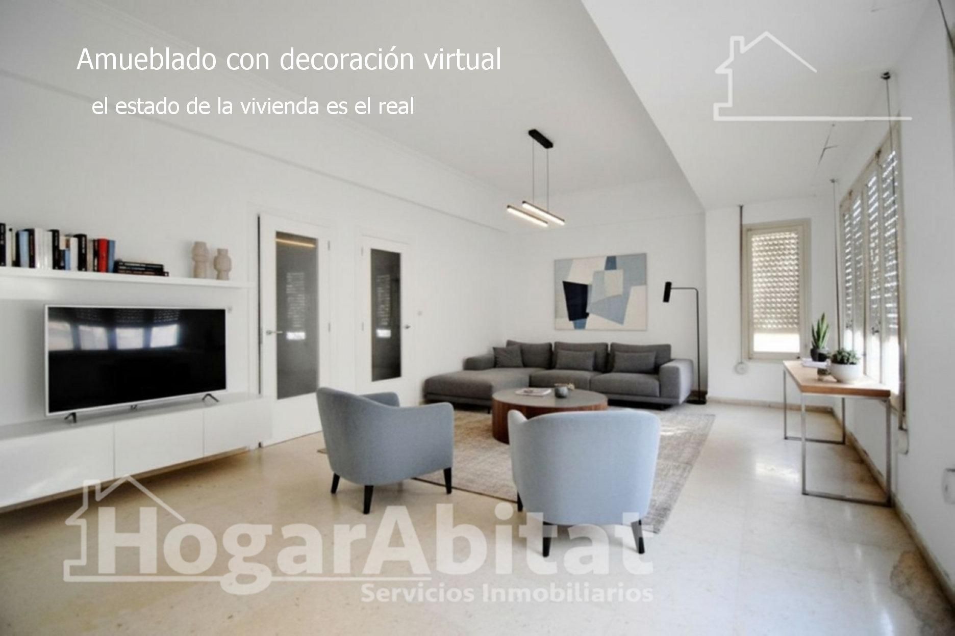 Sala de estar de Piso en venta en Gandia con Trastero