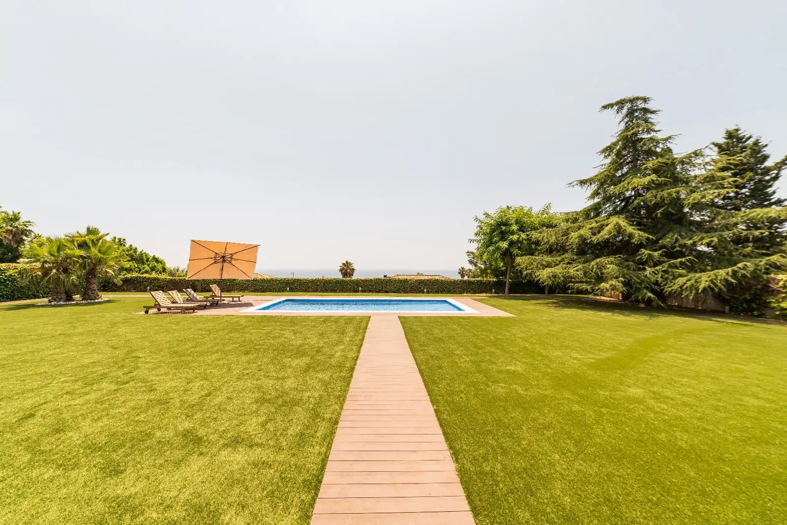 Piscina de Casa o chalet en venta en Sant Vicenç de Montalt con Aire acondicionado, Calefacción y Jardín privado
