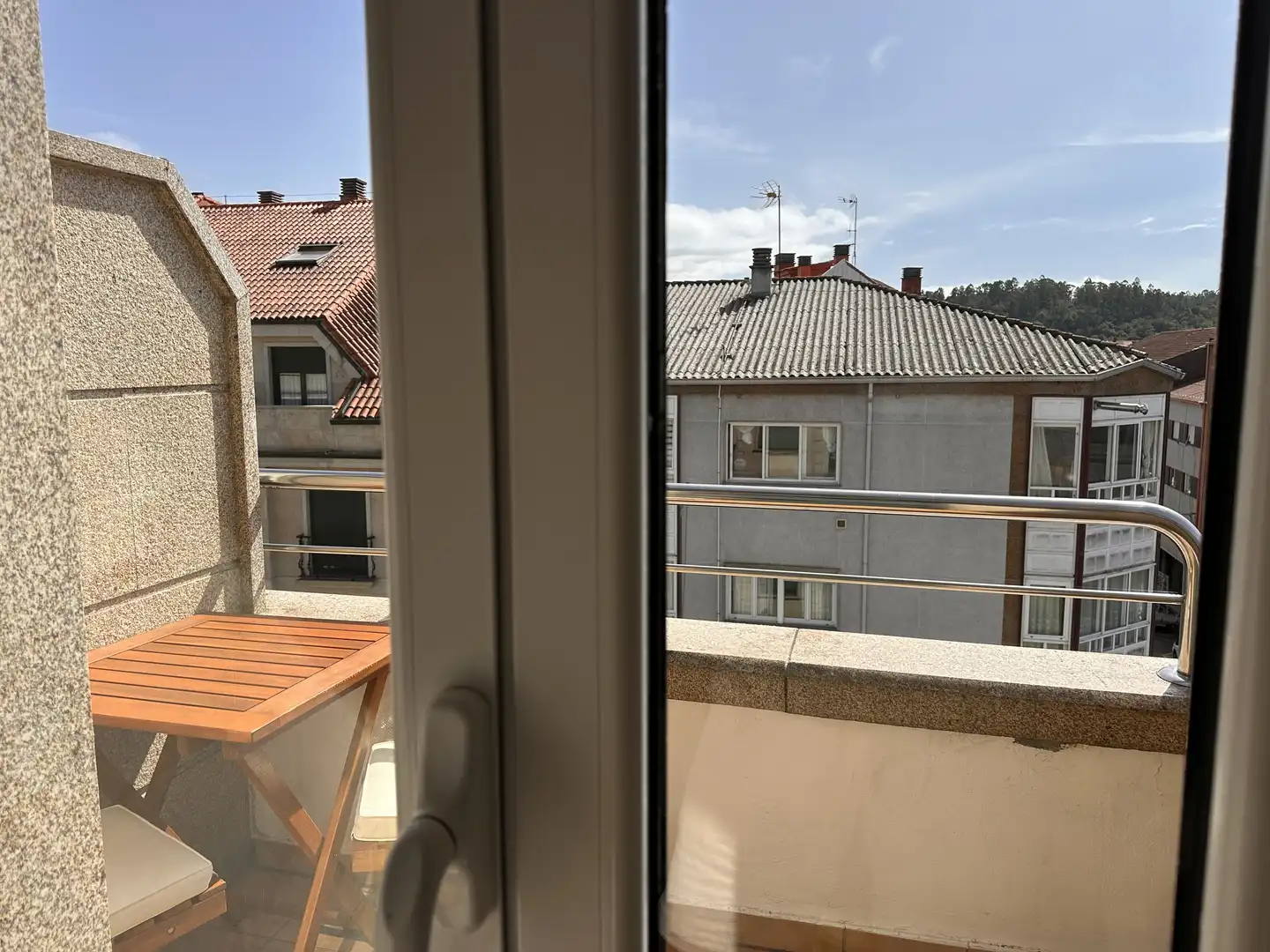 Balcony of Flat for sale in Negreira  with Heating