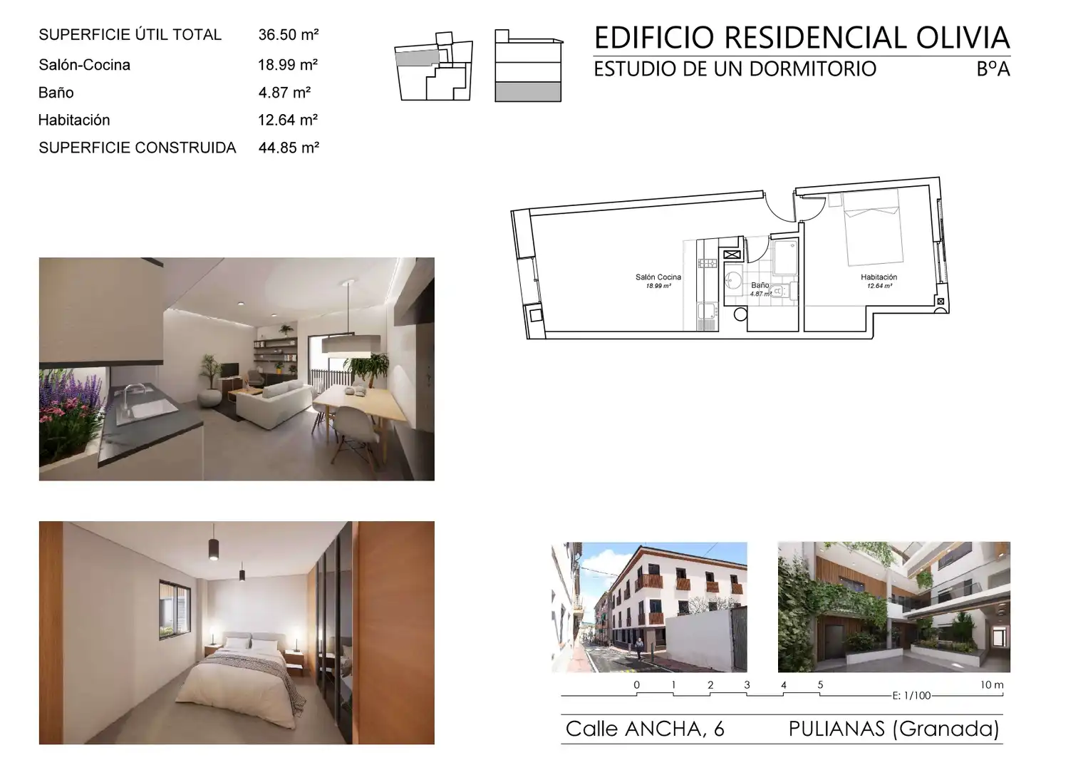 Piso con ascensor en venta en Pulianas, imagen 3
