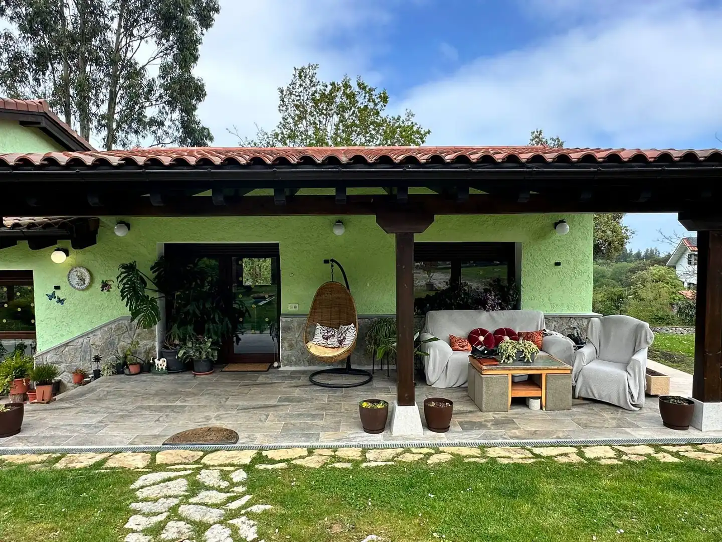 Terraza de Casa o chalet en venta en Llanes con Calefacción, Jardín privado y Terraza