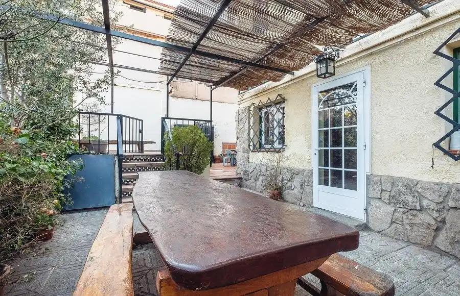Terraza de Casa o chalet en venta en San Lorenzo de El Escorial con Calefacción, Jardín privado y Terraza
