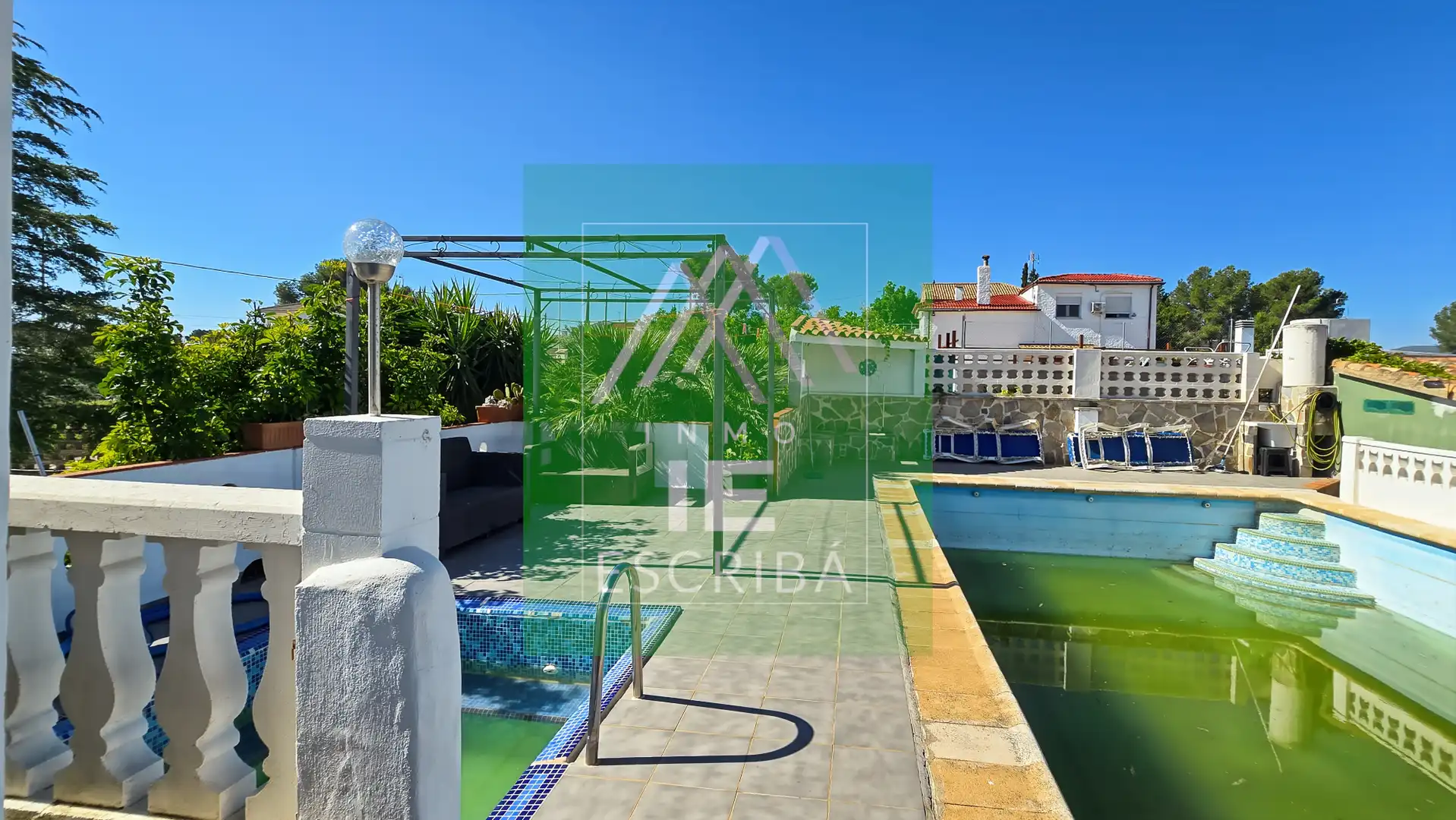 Piscina de Casa o chalet en venta en Catadau con Aire acondicionado, Calefacción y Jardín privado
