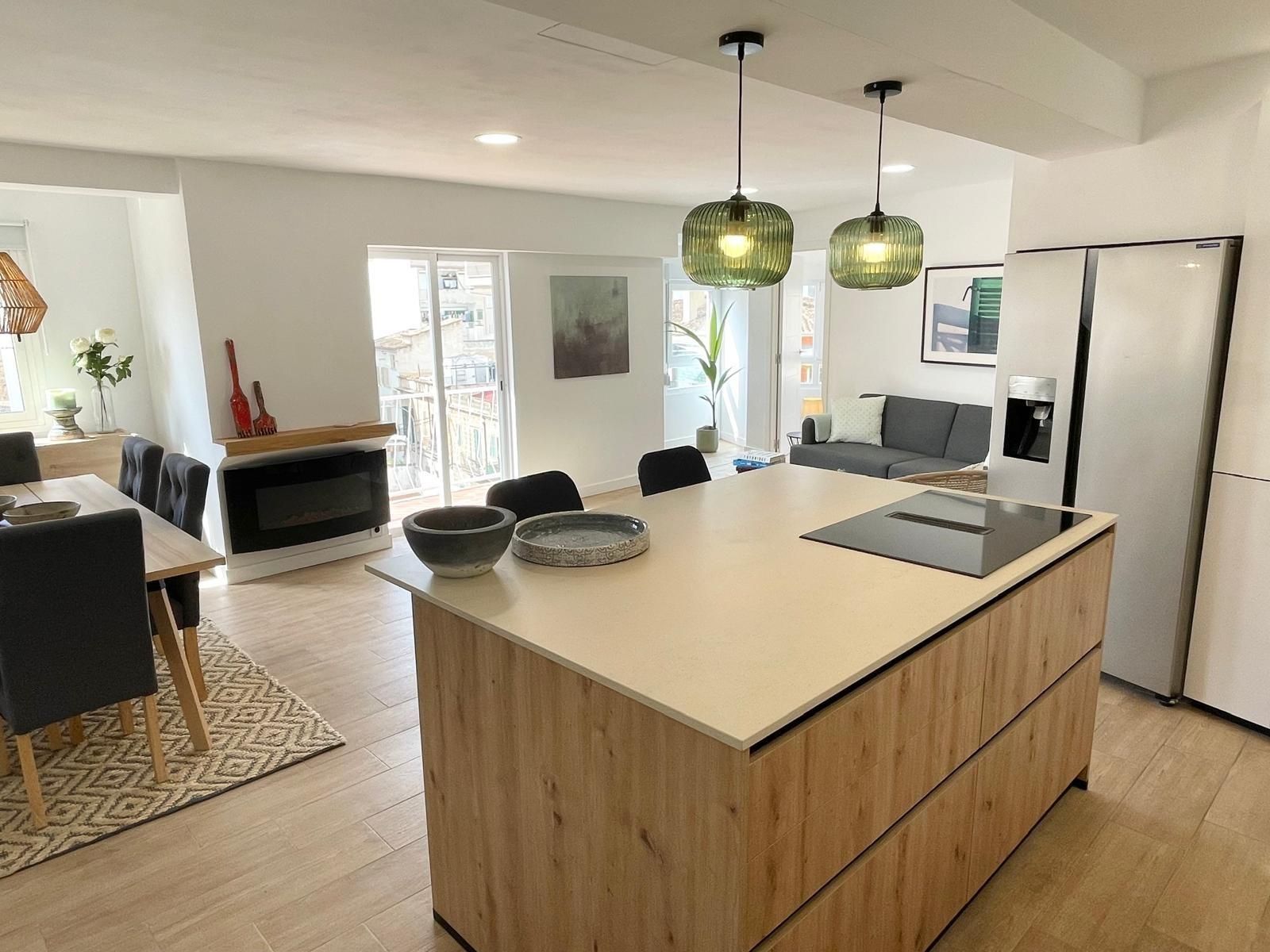 Kitchen of Flat to rent in  Palma de Mallorca  with Air Conditioner, Heating and Parquet flooring