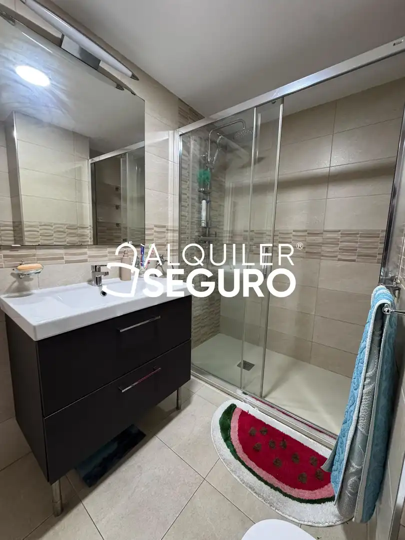 Bany de Pis de lloguer en Málaga amb Aire condicionat i Moblat