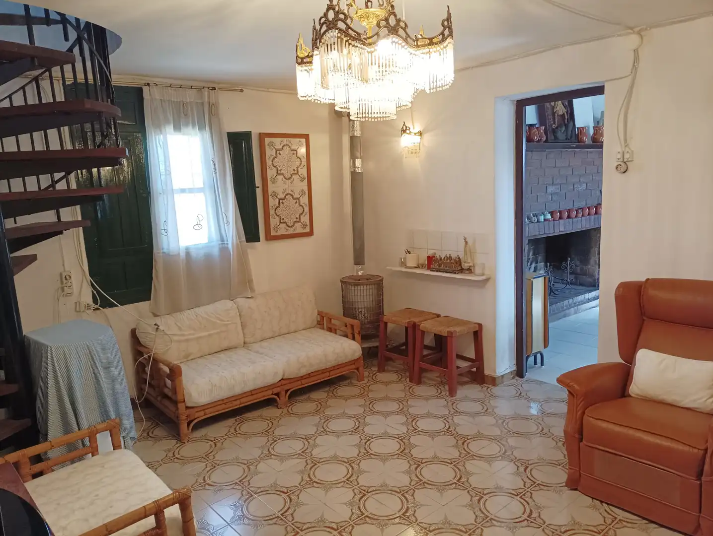Wohnzimmer von Country house zum Verkauf in Crevillent mit Heizung, Privatgarten und Terrasse