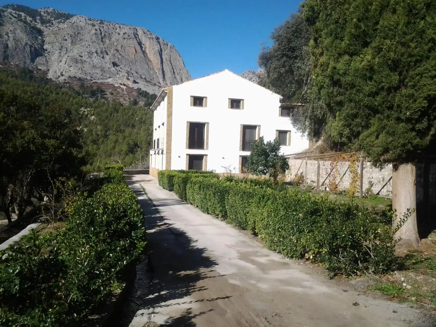 Vista exterior de Casa o chalet en venta en Castril con Calefacción, Jardín privado y Parquet