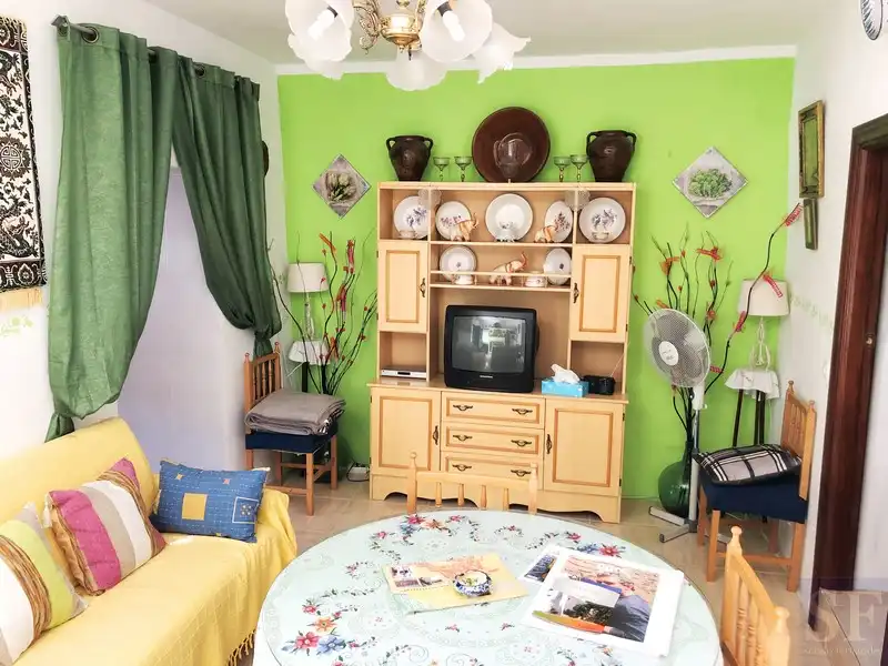 Sala de estar de Casa adosada en venta en Salares