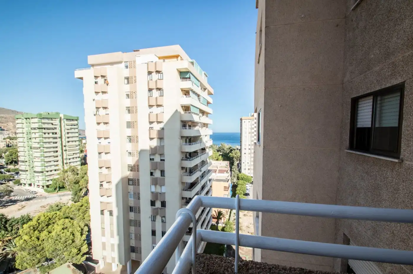 Balcony of Flat for rent in Roquetas de Mar  with Terrace and Community pool