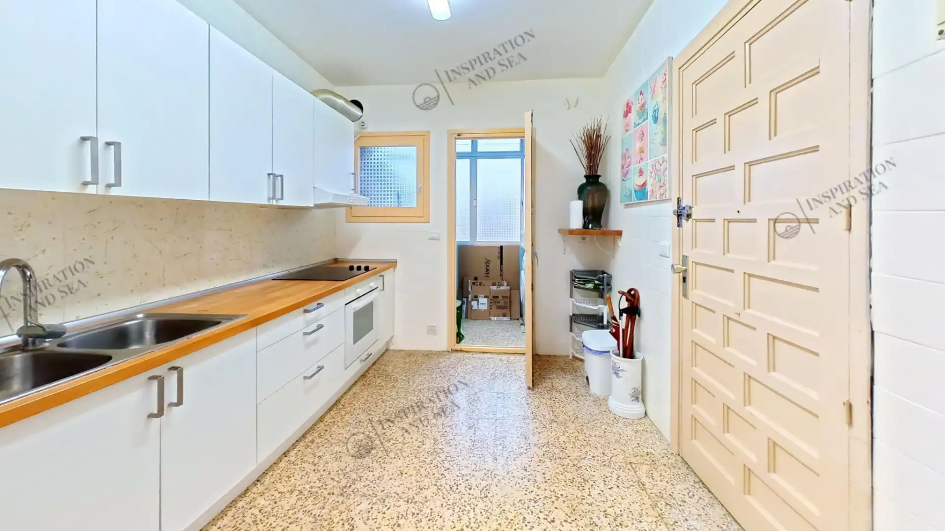 Cocina de Piso en venta en Santa Eulària des Riu con Aire acondicionado y Terraza