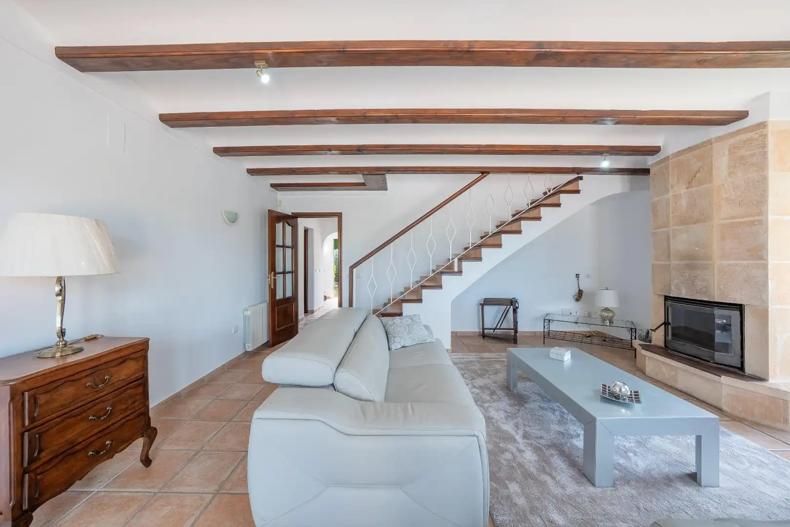 Living room of Houses for sale in Jávea / Xàbia  with Air Conditioner, Heating and Private garden