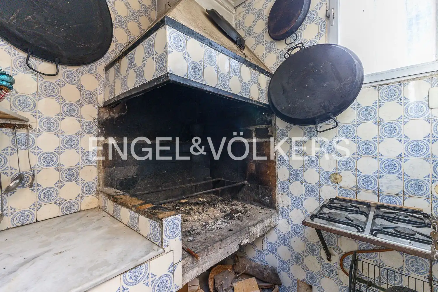 Cocina de Casa o chalet en venta en Náquera con Aire acondicionado, Calefacción y Jardín privado