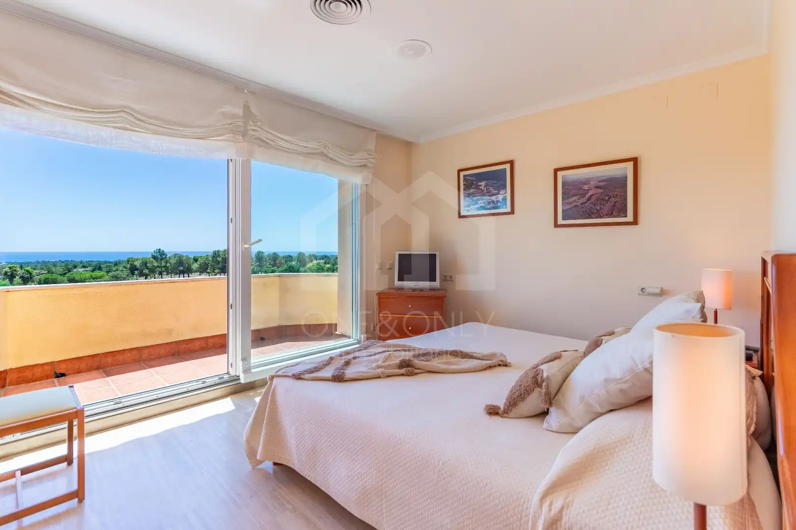 Habitación de Casa o chalet de alquiler en Mont-roig del Camp con Aire acondicionado, Calefacción y Jardín privado