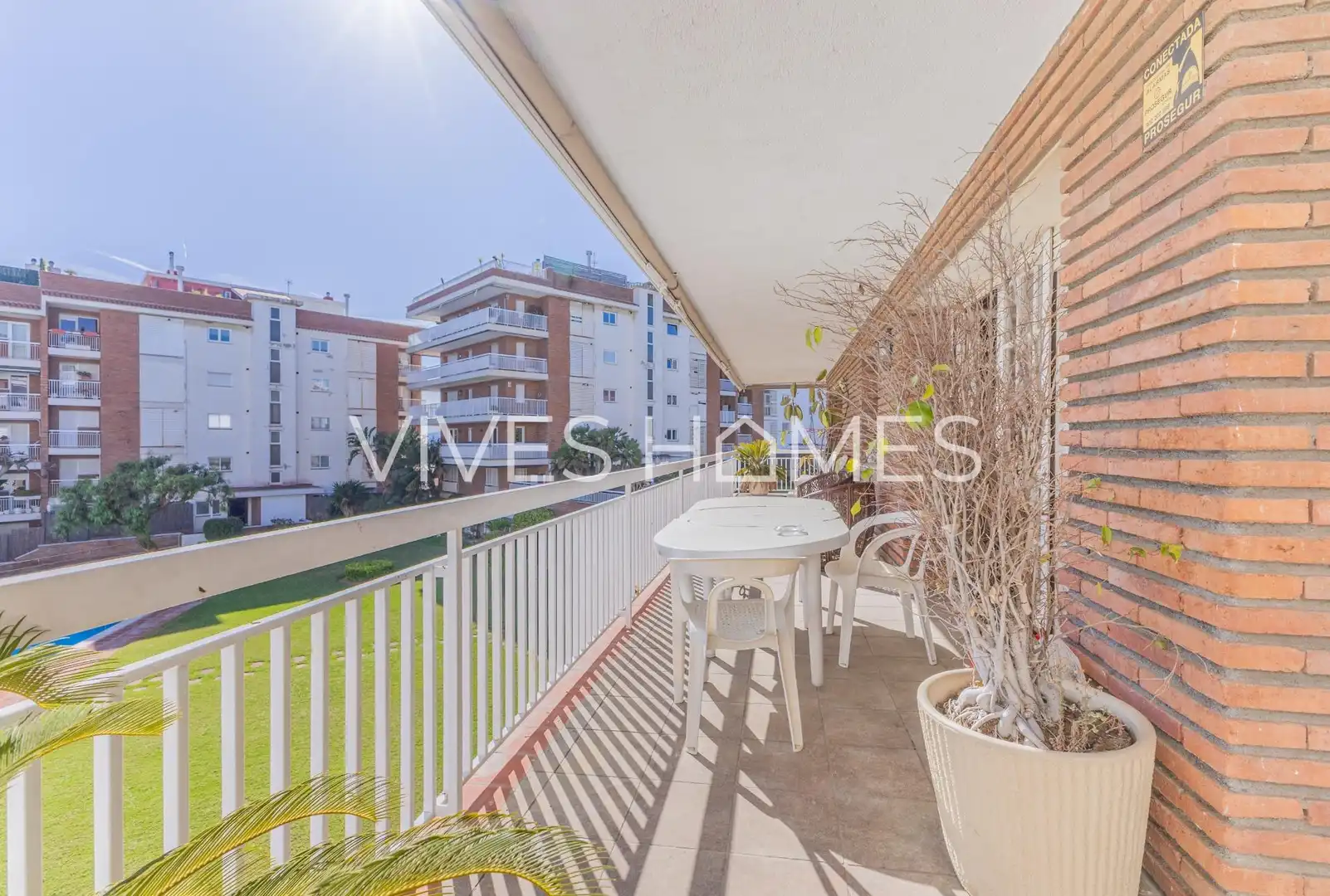 Balcony of Flat for sale in Sant Andreu de Llavaneres  with Heating, Terrace and Furnished