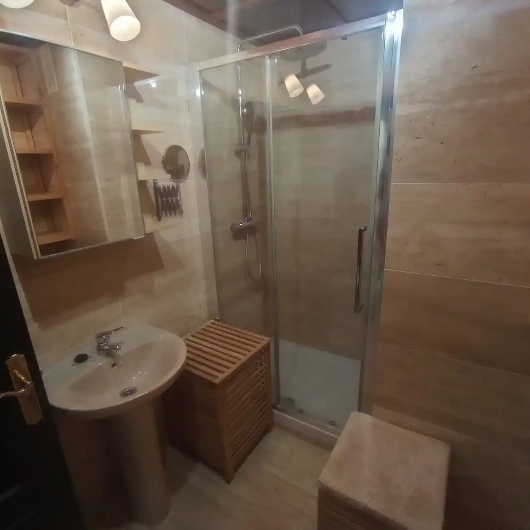 Bathroom of Flat for rent in Málaga  with Air Conditioner and Furnished