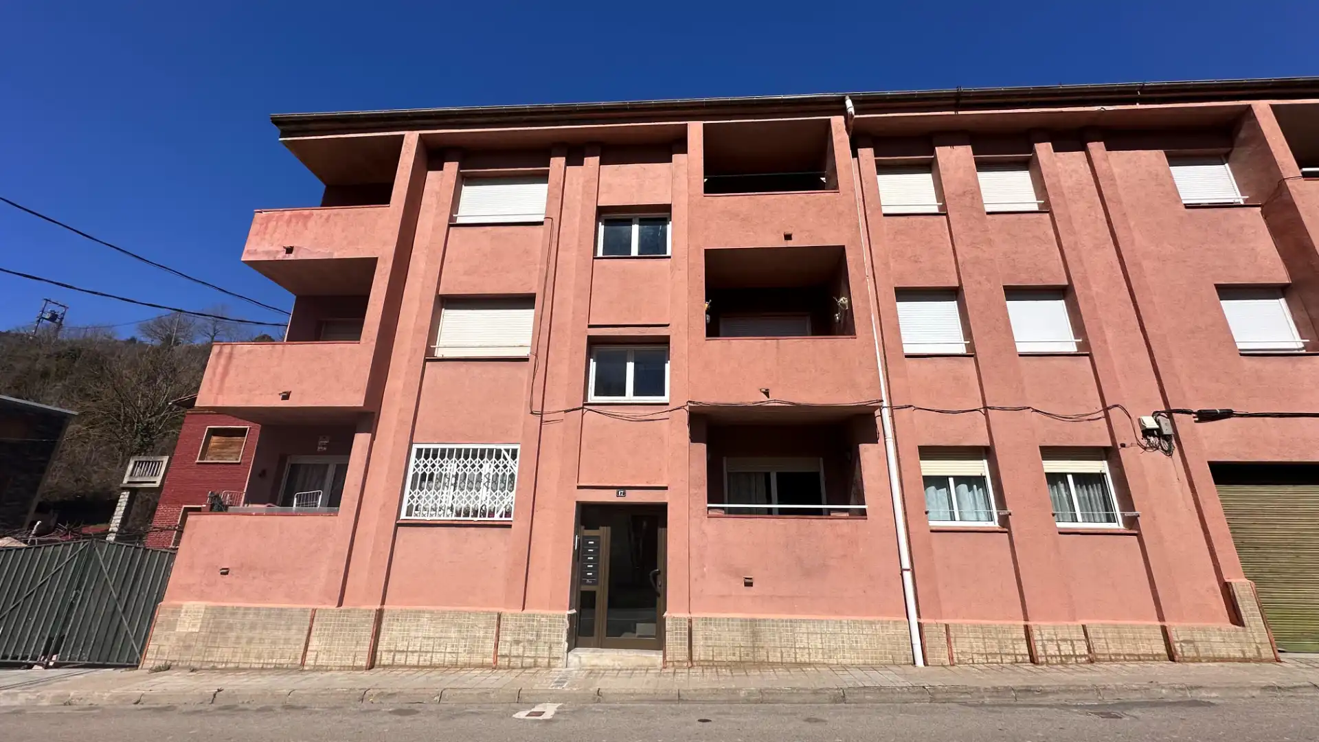Exterior view of Flat for sale in Ribes de Freser  with Terrace, Furnished and Oven