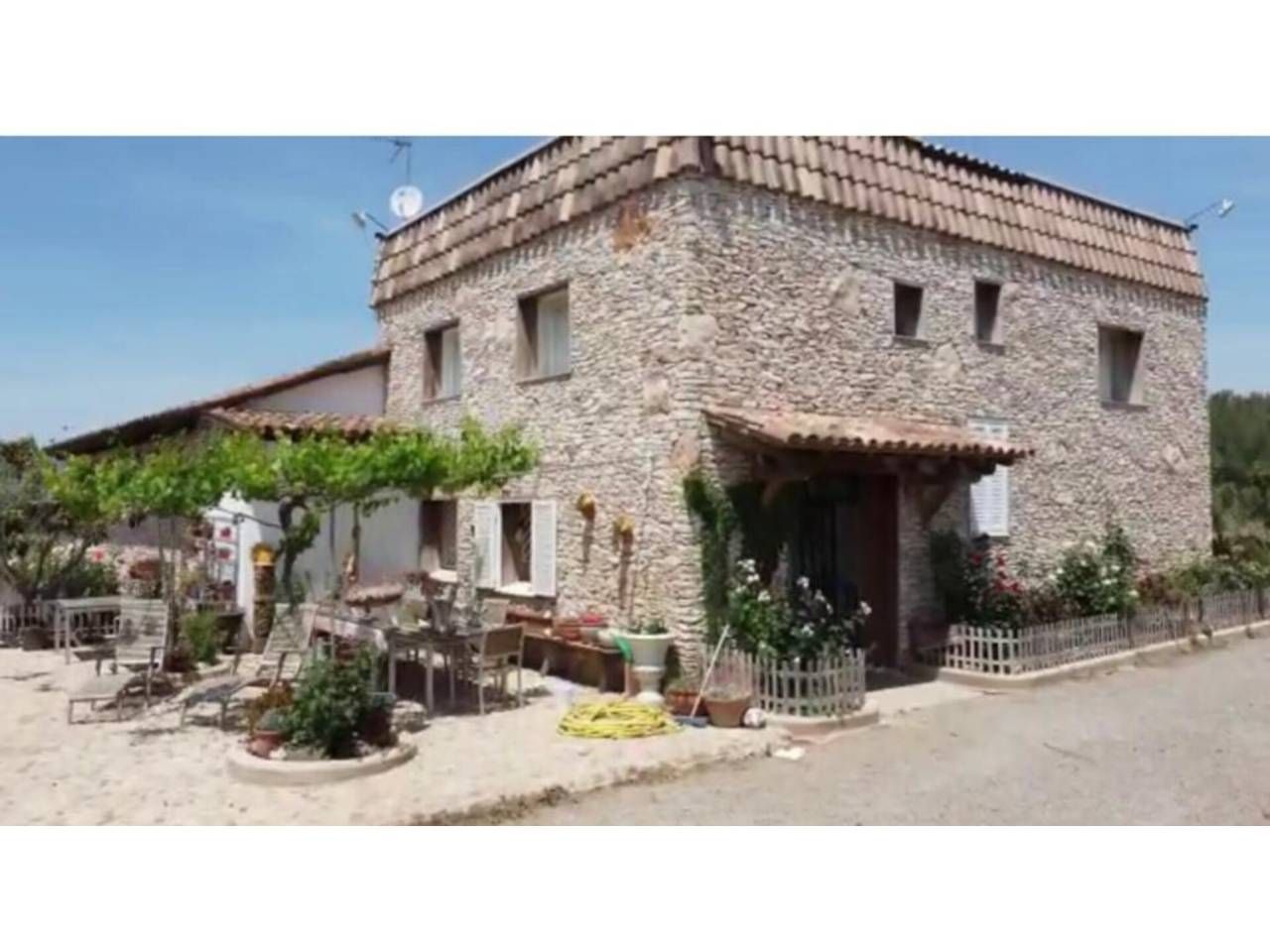 Exterior view of Country house for sale in El Pla de Santa Maria  with Heating, Private garden and Terrace