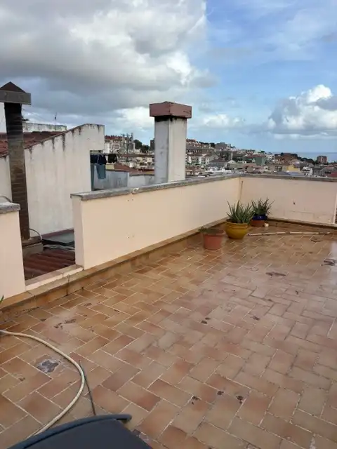 Terrasse von Dachboden zum Verkauf in Mataró mit Klimaanlage, Heizung und Terrasse