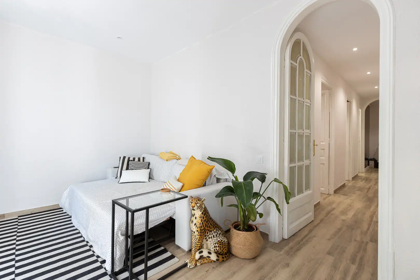 Wohnzimmer von Wohnung zum Verkauf in Barcelona mit Balkon