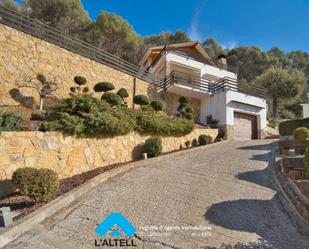 Exterior view of House or chalet for sale in Aiguafreda  with Terrace