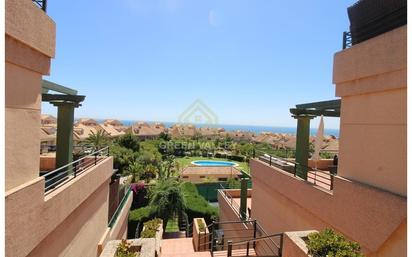Exterior view of Planta baja for sale in La Alcaidesa  with Air Conditioner, Private garden and Terrace