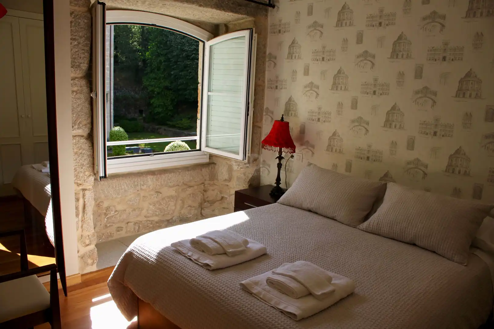 Bedroom of Flat for sale in Mondariz-Balneario  with Air Conditioner, Heating and Swimming Pool