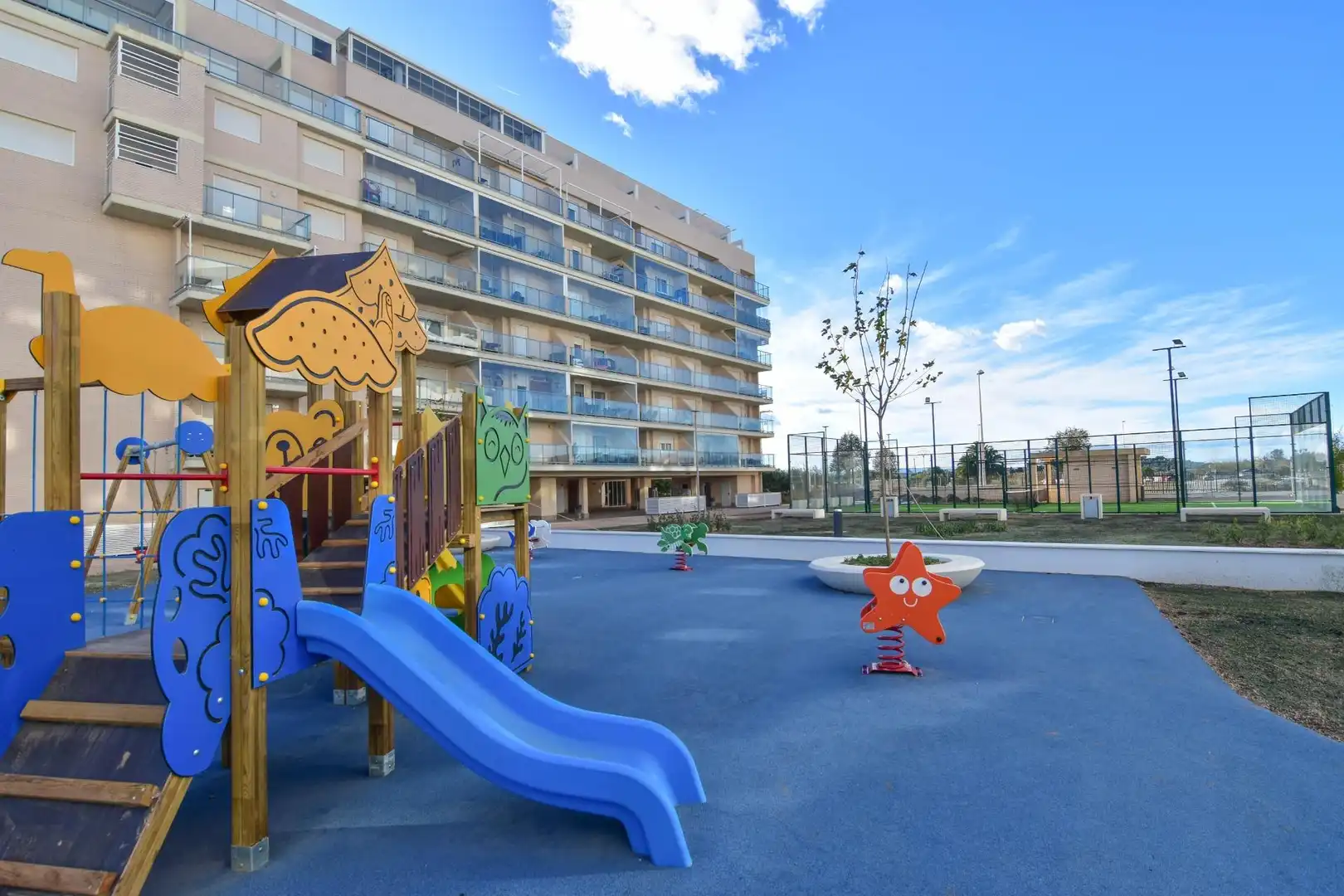 Terrassa de Apartament de lloguer en El Puig de Santa Maria amb Aire condicionat, Calefacció i Jardí privat