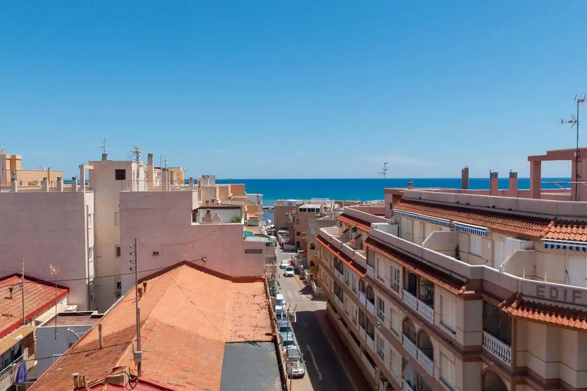 Vista exterior de Apartamento en venta en Torrevieja con Terraza y Balcón