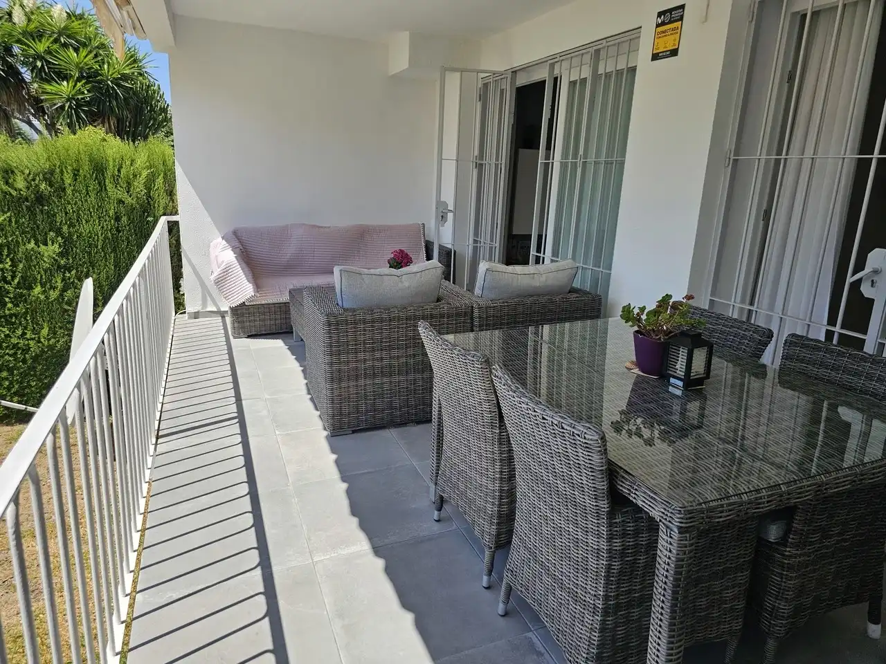 Terrassa de Apartament en venda en Estepona amb Aire condicionat, Terrassa i Piscina