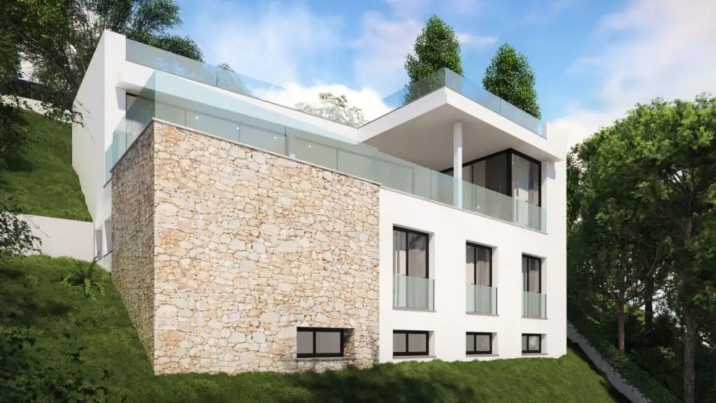 Vista exterior de Casa o chalet en venta en Calvià con Aire acondicionado, Calefacción y Trastero