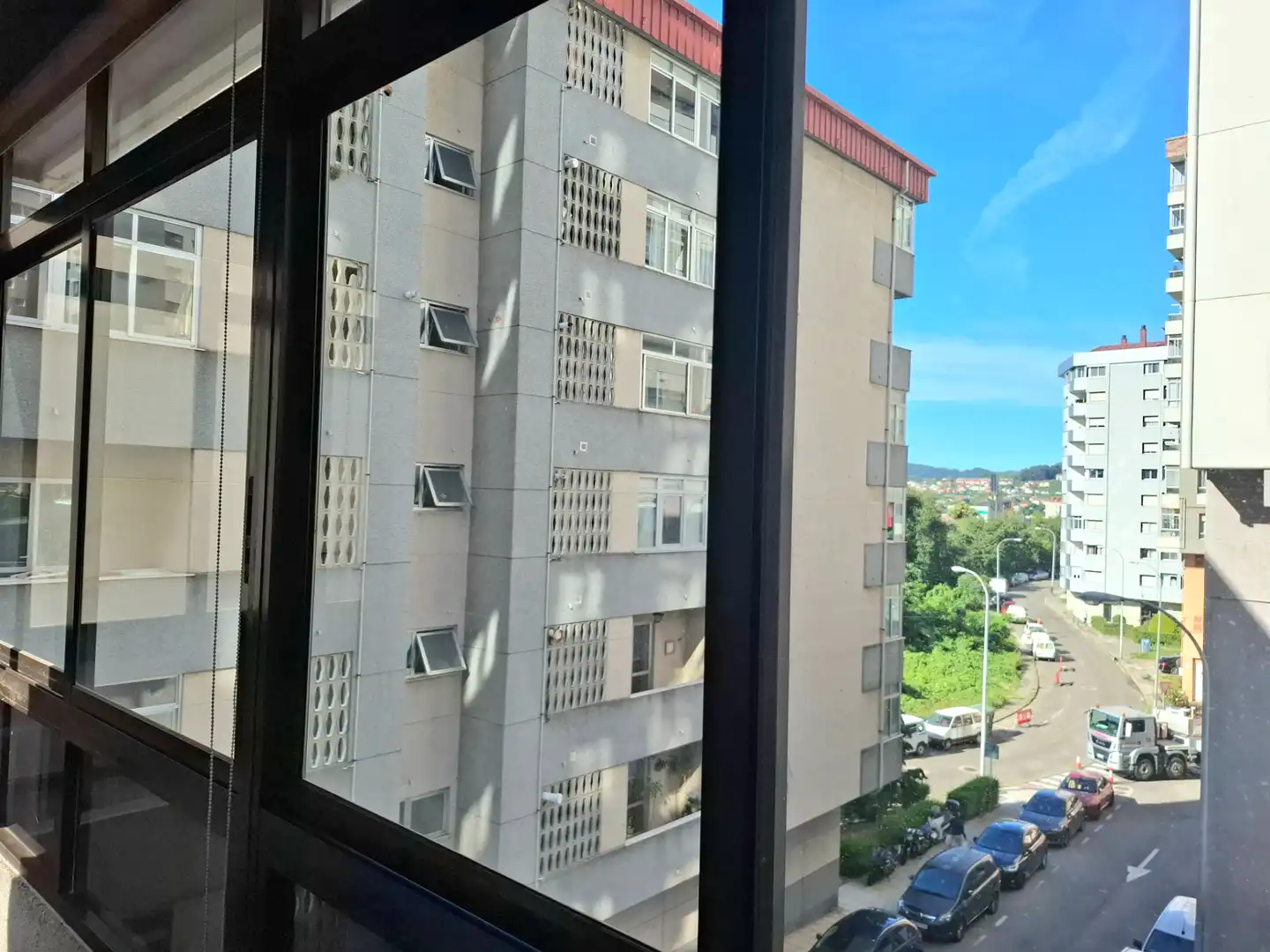 Vista exterior de Piso en venta en Vigo  con Calefacción y Trastero