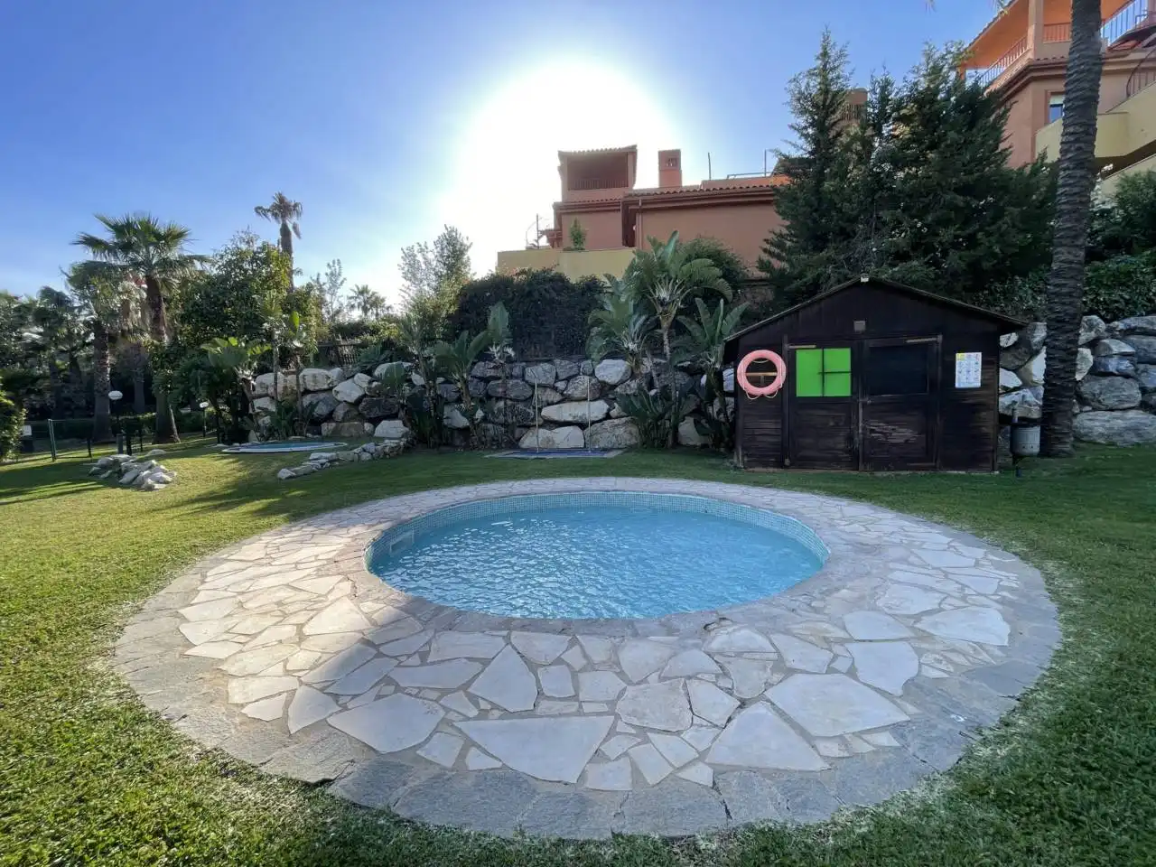 Piscina de Piso en venta en Marbella con Aire acondicionado, Calefacción y Terraza