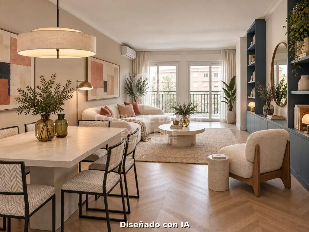 Sala de estar de Piso en venta en El Pla del Real