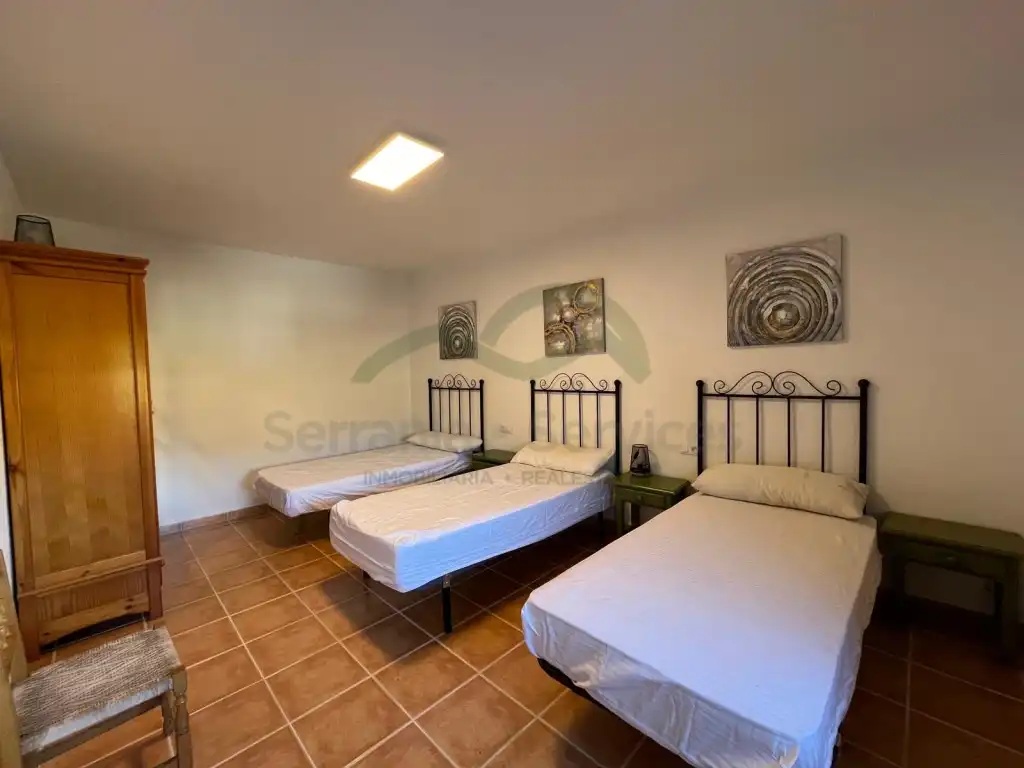 Dormitori de Finca rústica de lloguer en Ronda