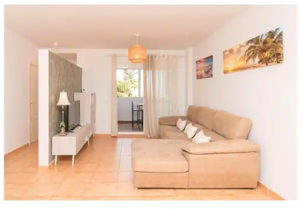 Living room of Flat for rent in Sanlúcar de Barrameda  with Terrace, Furnished and Oven
