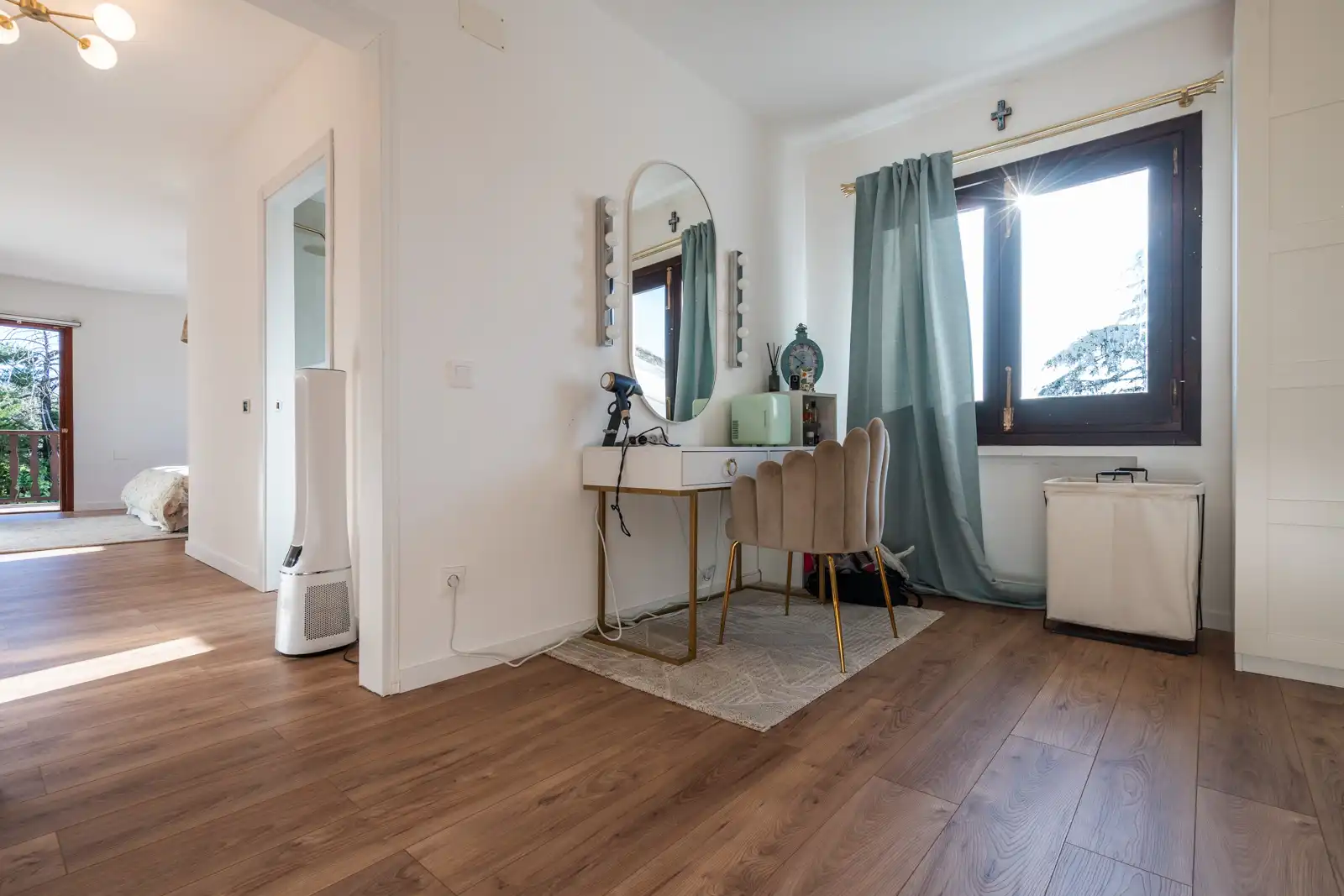 Habitación de Casa o chalet en venta en Las Rozas de Madrid con Aire acondicionado, Calefacción y Jardín privado